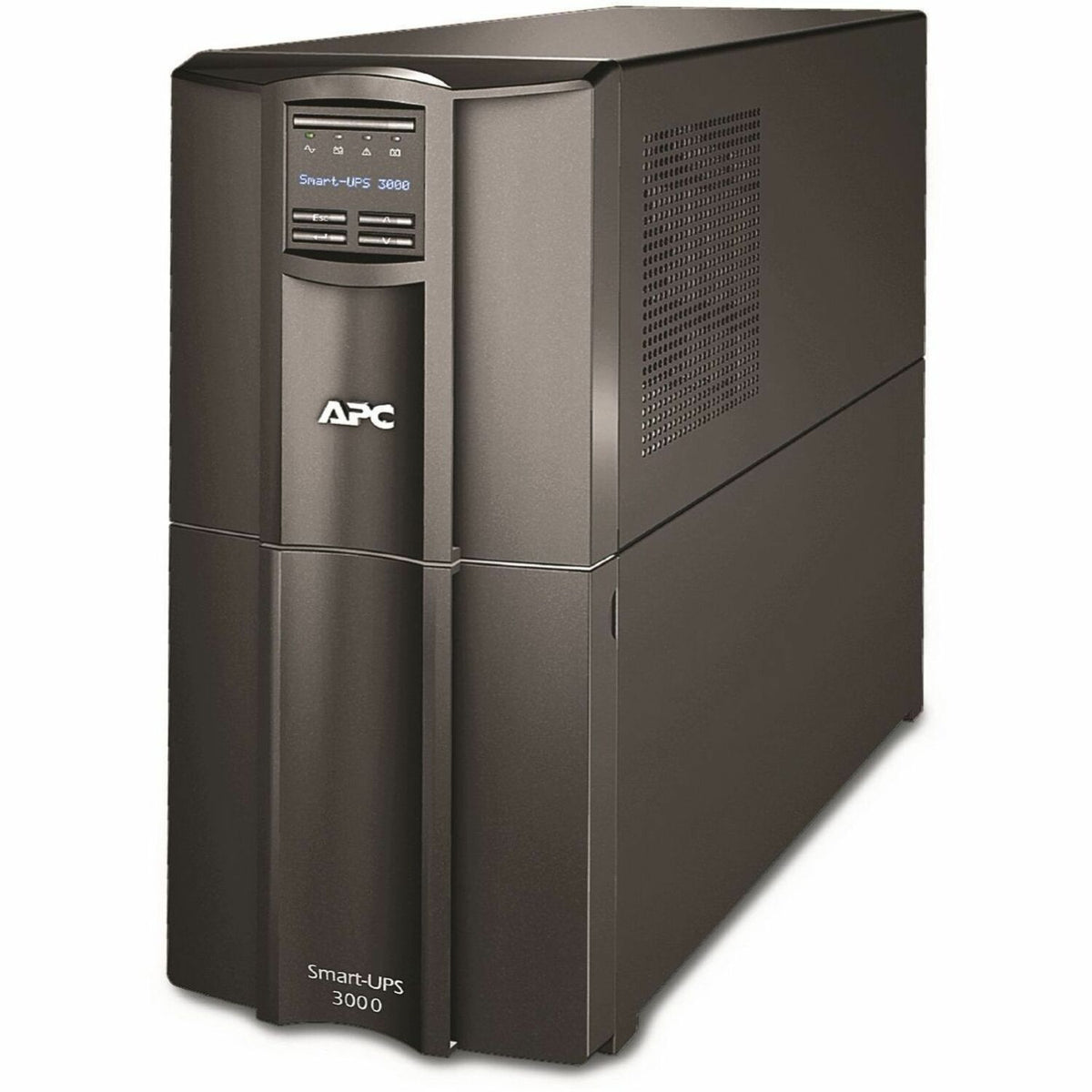 APC Smart-UPS, Line Interactive, 3kVA, Tower, 120V, 8 NEMA 5-15R+2 NEMA 5-20R outlets, SmartConnect Port+SmartSlot, AVR, LCD - SMT3000C