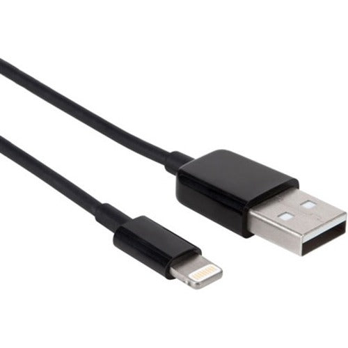 Axiom Lightning to USB-A M/M Adapter Cable - Black 3ft - LGMUSBAMK03-AX