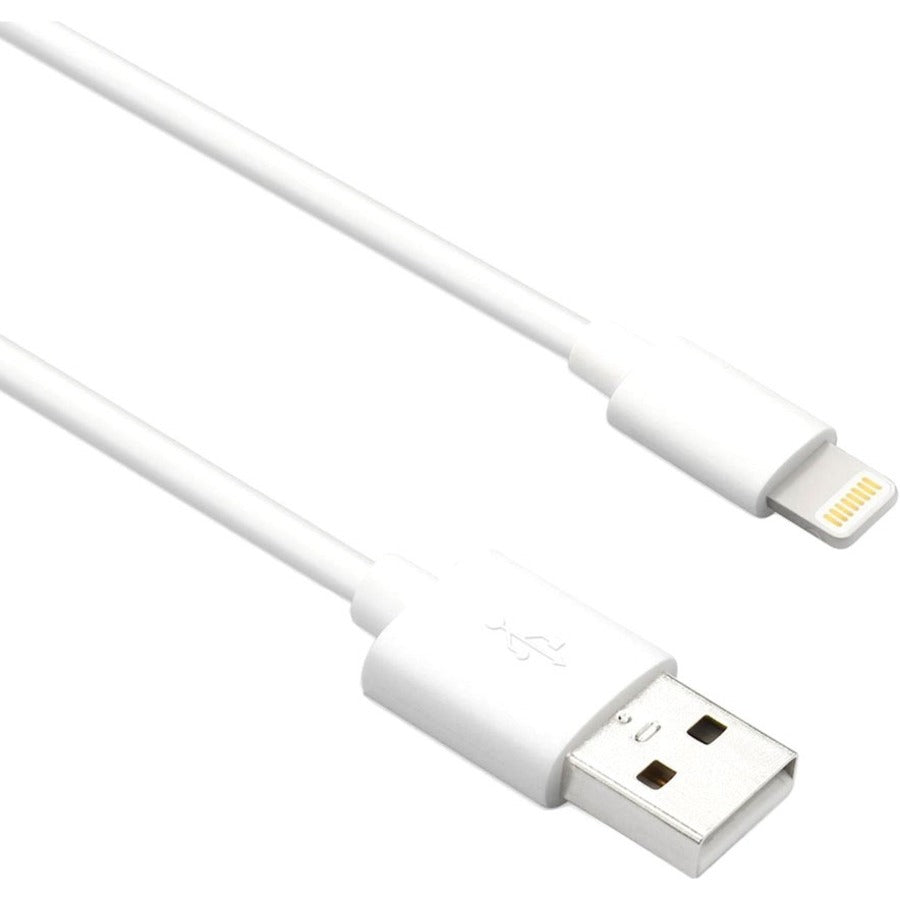 Axiom Lightning to USB-A M/M Adapter Cable - White 3ft - LGMUSBAMW03-AX
