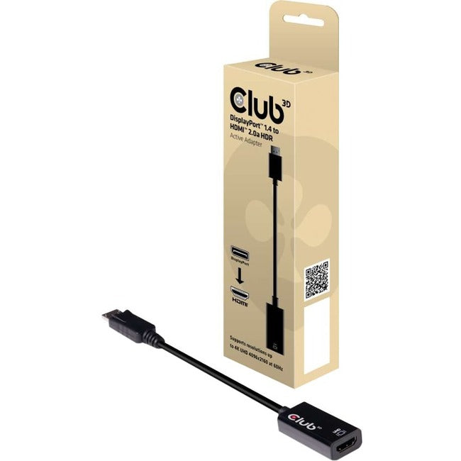 Club 3D DisplayPort 1.4 to HDMI 2.0a HDR - CAC-1080