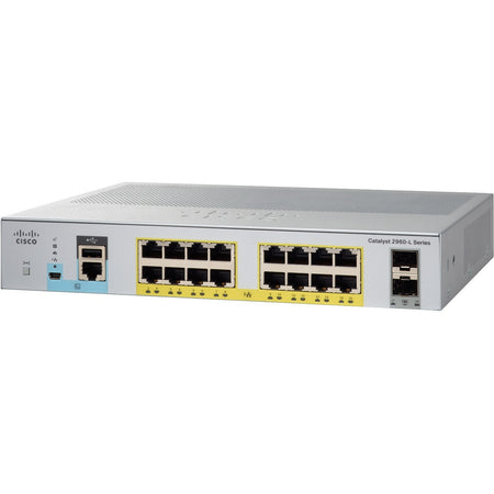 Cisco Catalyst WS-C2960L-16PS-LL Ethernet Switch - WS-C2960L16PSLL-RF