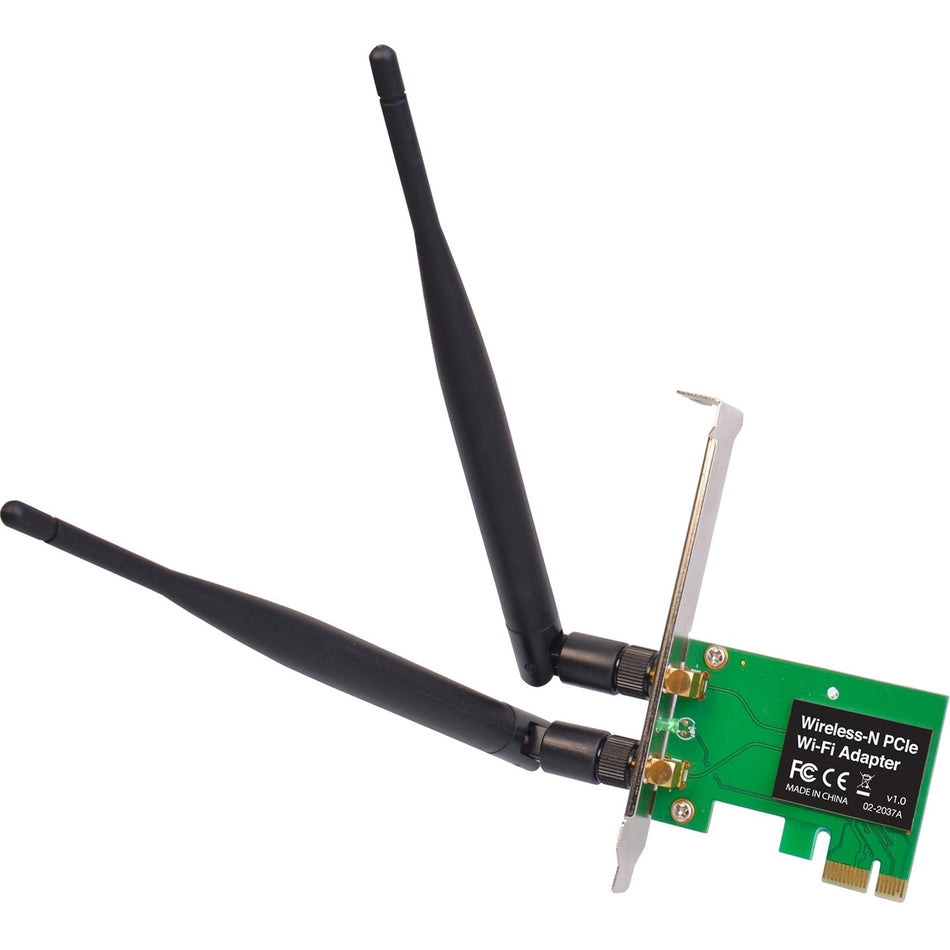 SIIG IEEE 802.11n Wi-Fi Adapter for Desktop Computer - CN-WR0811-S2
