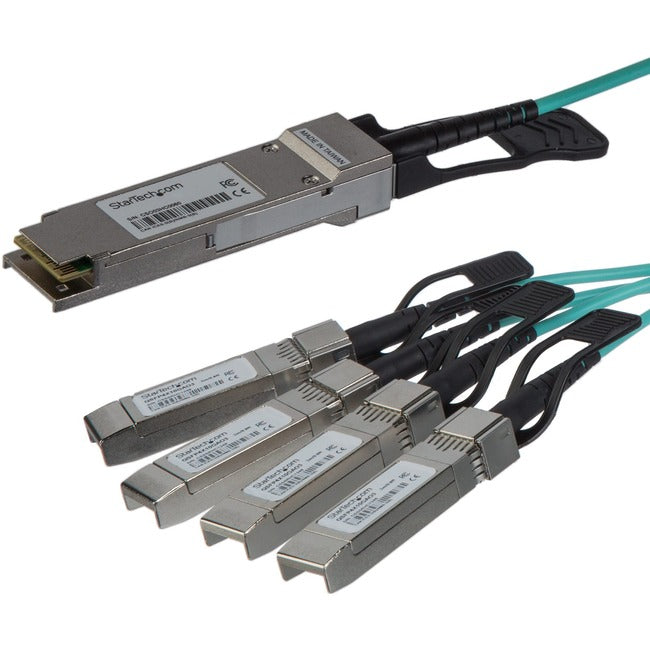 StarTech.com AOC Breakout Cable for Cisco QSFP-4X10G-AOC7M - 7m 40G 1x QSFP+ to 4x SFP+ AOC Cable - 40GbE QSFP+ Active Optical Fiber 23ft - QSFP4X10GAO7