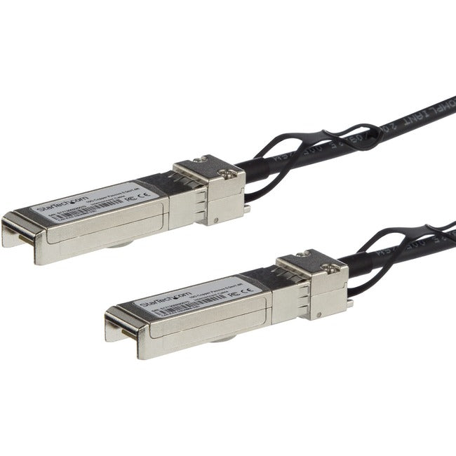 StarTech.com 0.5m 10G SFP+ to SFP+ Direct Attach Cable for Cisco SFP-H10GB-CU0-5M 10GbE SFP+ Copper DAC 10Gbps Passive Twinax - SFPH10GBC05M