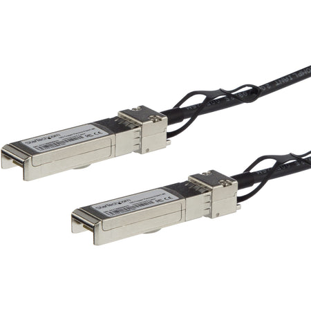 StarTech.com MSA Uncoded Compatible 1m 10G SFP+ to SFP+ Direct Attach Cable - 10 GbE SFP+ Copper DAC 10 Gbps Low Power Passive Twinax - SFP10GPC1M