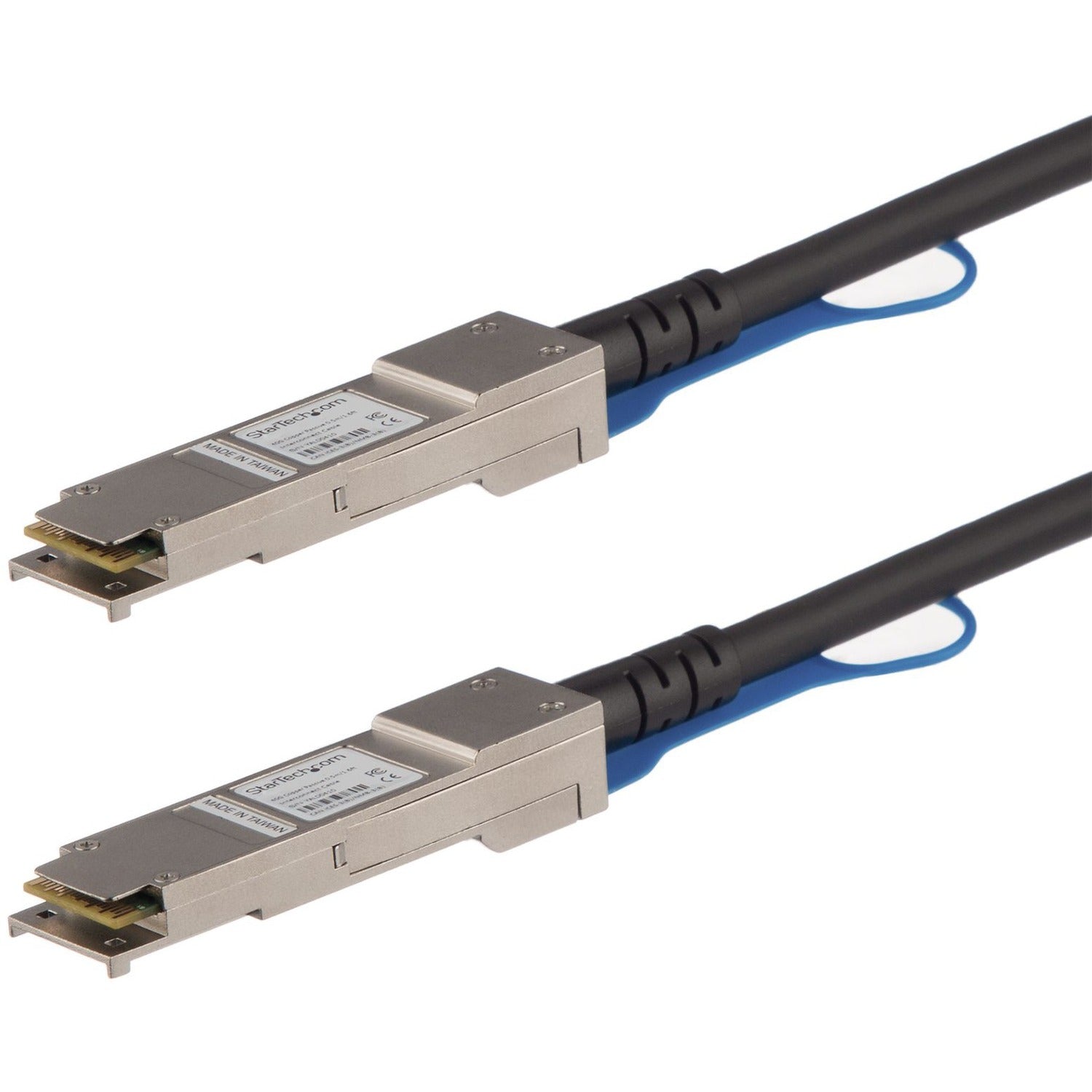 StarTech.com 3m QSFP+ to QSFP+ Direct Attach Cable for Juniper QFX-QSFP-DAC-3M 40GbE QSFP+ Copper DAC 40Gbps Passive Twinax - QFXQSFPDAC3M