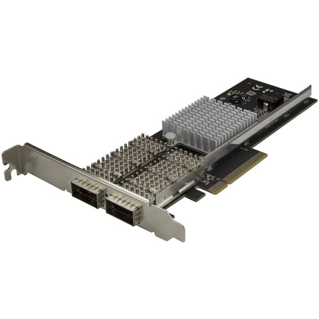StarTech.com Dual Port 40G QSFP+ Network Card - Intel XL710 Open QSFP+ Converged Adapter PCIe 40 Gigabit Fiber Ethernet Server 40GbE NIC - PEX40GQSFDPI