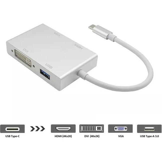 Axiom Docking Station - 4N1USBCHVDU-AX