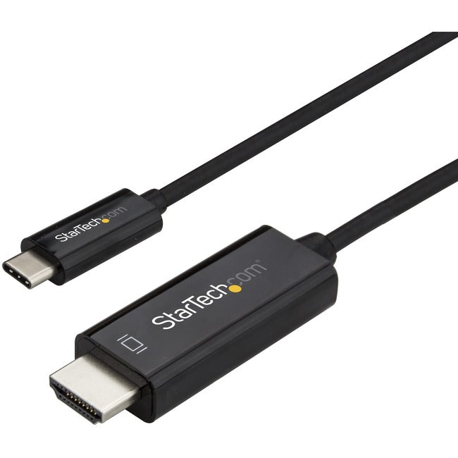 StarTech.com 10ft (3m) USB C to HDMI Cable - 4K 60Hz USB Type C DP Alt Mode to HDMI 2.0 Video Display Adapter Cable -Works w/Thunderbolt 3 - CDP2HD3MBNL