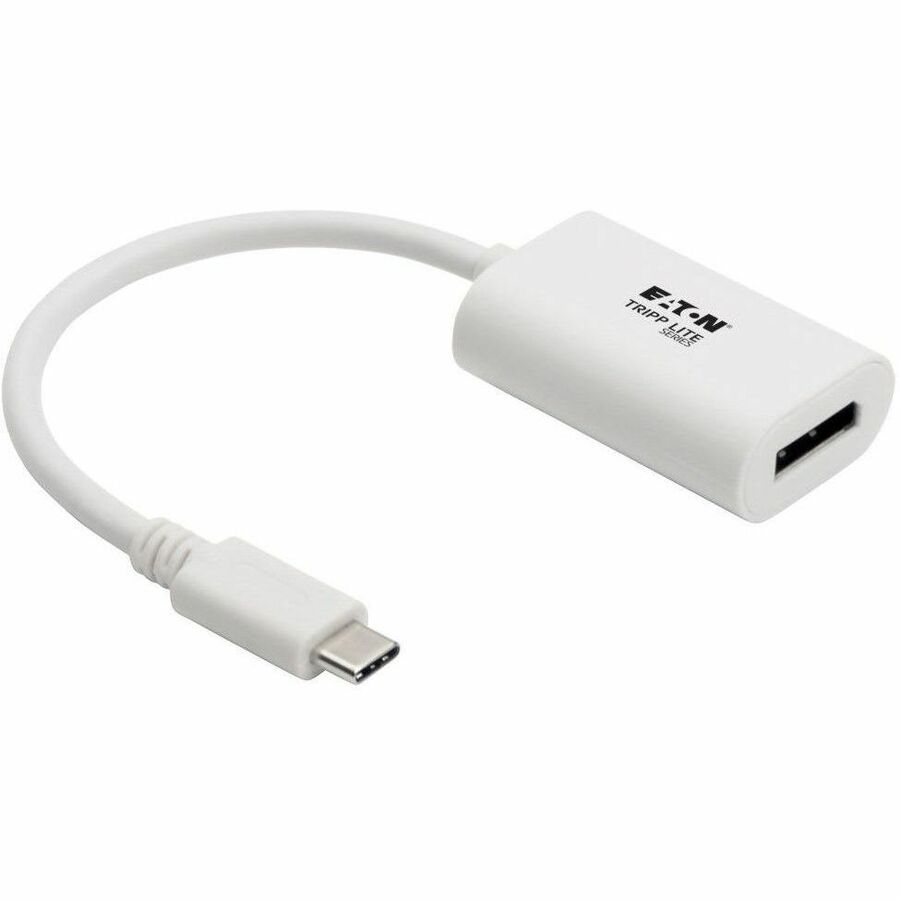 Eaton Tripp Lite Series USB-C to Displayport 4K 60Hz Adapter, White - U444-06N-DP4K6W