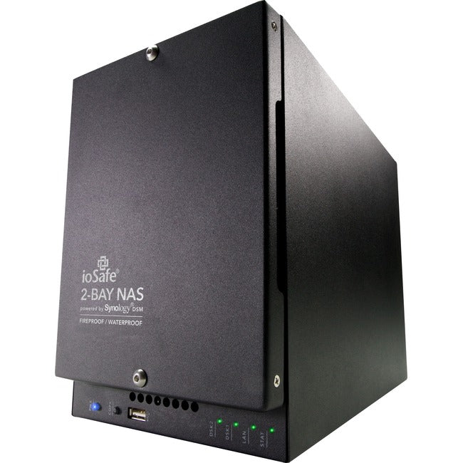 ioSafe 218 SAN/NAS Server with NAS Hard Drives - 218-12TB1YR