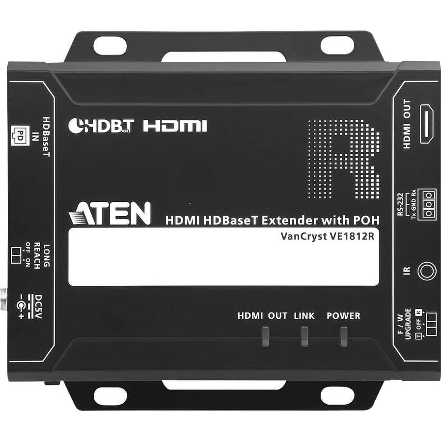 ATEN HDMI HDBaseT Receiver with POH (4K@100m) (HDBaseT Class A)-TAA Compliant - VE1812R