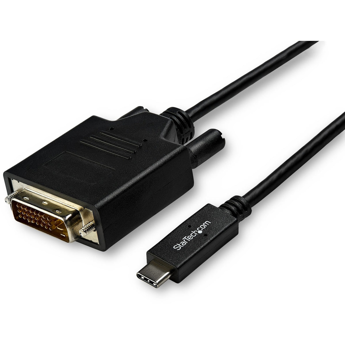 StarTech.com 10ft (3m) USB C to DVI Cable - 1080p USB Type-C to DVI-Digital Video Display Adapter Monitor Cable - Works w/ Thunderbolt 3 - CDP2DVI3MBNL