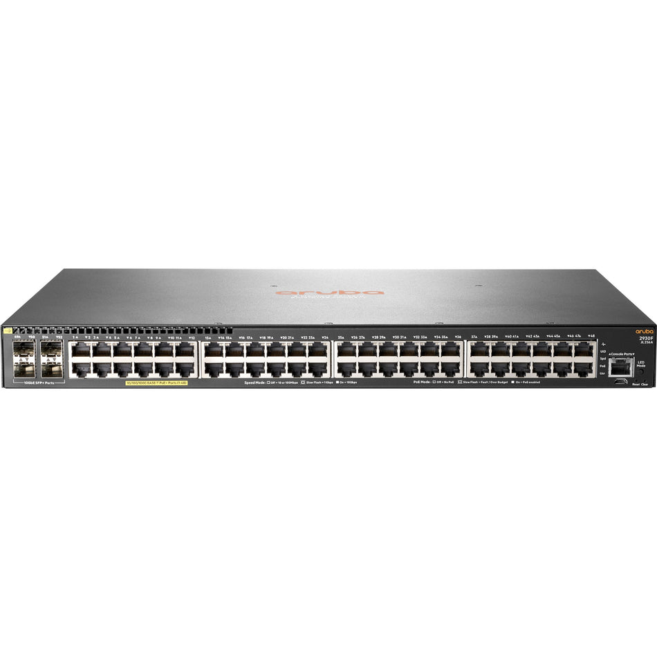 Aruba 2930F 48G PoE+ 4SFP+ 740W Switch - JL558A#ABA