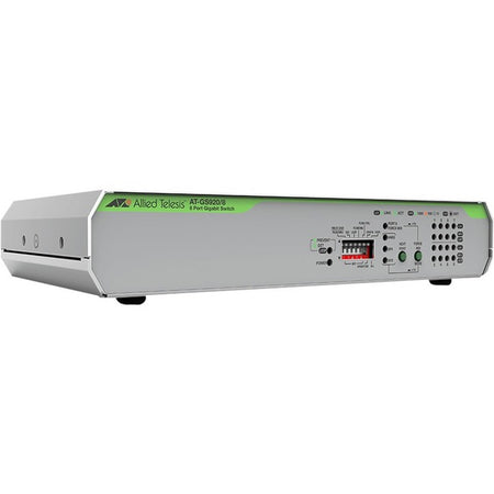 Allied Telesis 8-Port 10/100/1000T UnManaged Switch With Internal PSU - AT-GS920/8-10