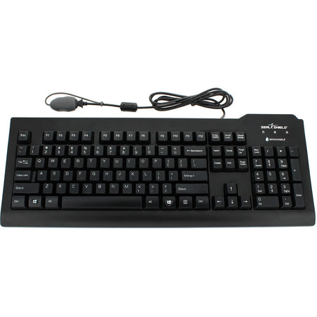 Seal Shield Silver Seal Glow Waterproof Keyboard Long Cable - SSKSV207GL