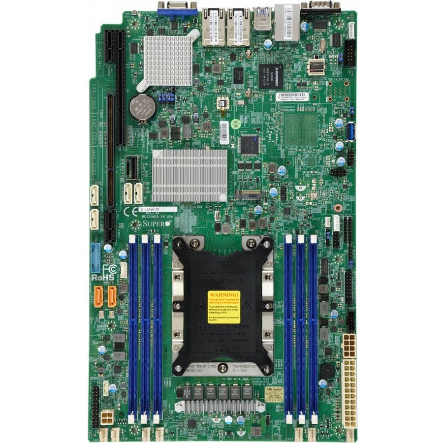 Supermicro X11SPW-CTF Server Motherboard - Intel C622 Chipset - Socket P LGA-3647 - Proprietary Form Factor - MBD-X11SPW-CTF-O