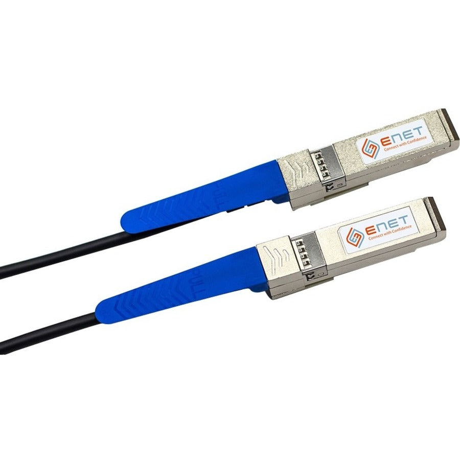 ENET HP J9281D Compatible 10GBASE-CU SFP+ to SFP+ Active Direct-Attach Cable Assembly 1M HP Compatible - J9281D-ENC