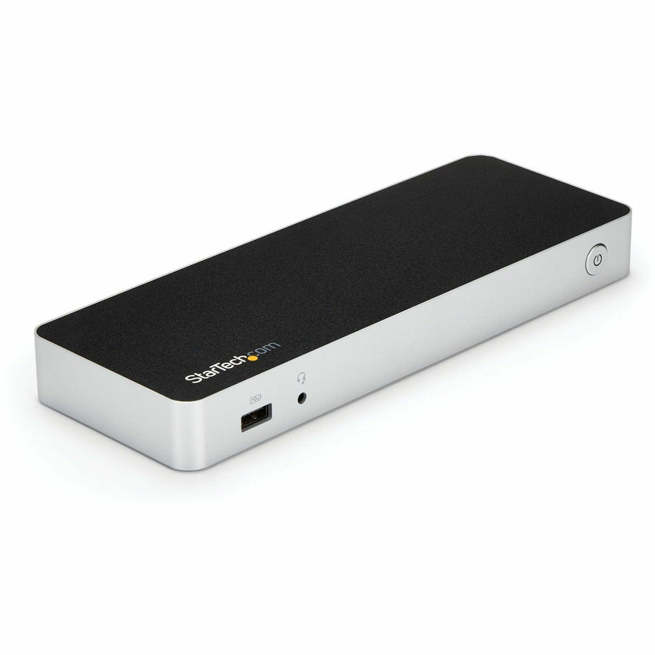 StarTech.com Dual Monitor USB C Docking Station w/ 60W Power Delivery - USB 3.1 Gen 1 Type C to HDMI or DVI - 5x USB - Windows Laptop Dock - MST30C2HHPD