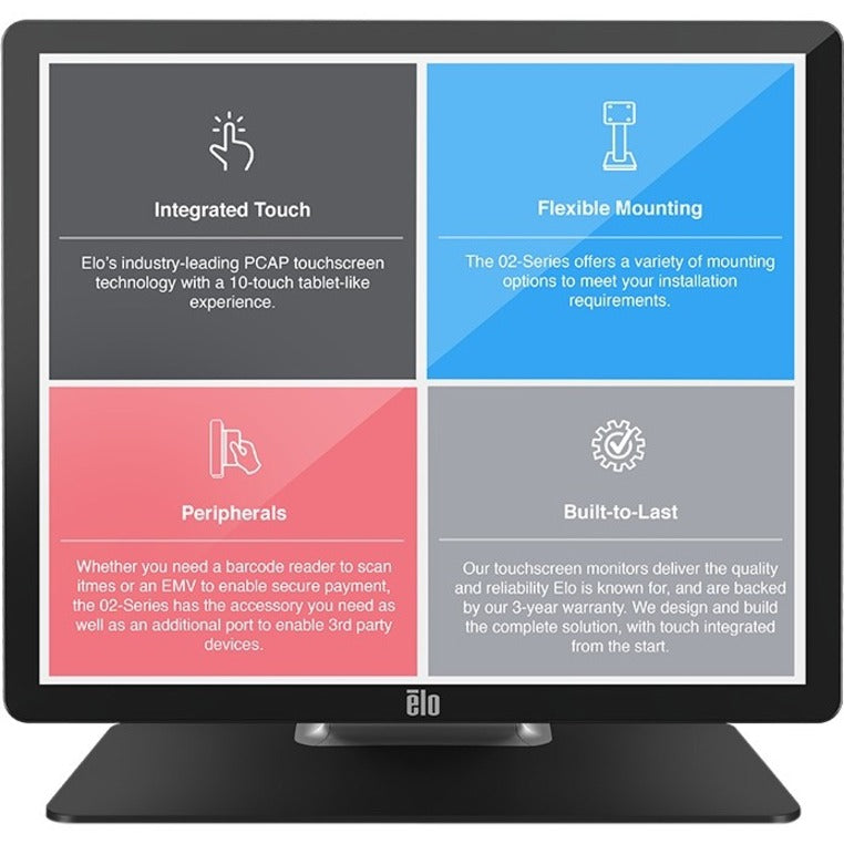 Elo 2402L LCD Touchscreen Monitor - 16:9 - 15 ms - E351806