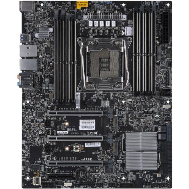 Supermicro X11SRA Workstation Motherboard - Intel C422 Chipset - Socket R4 LGA-2066 - Intel Optane Memory Ready - ATX - MBD-X11SRA-O