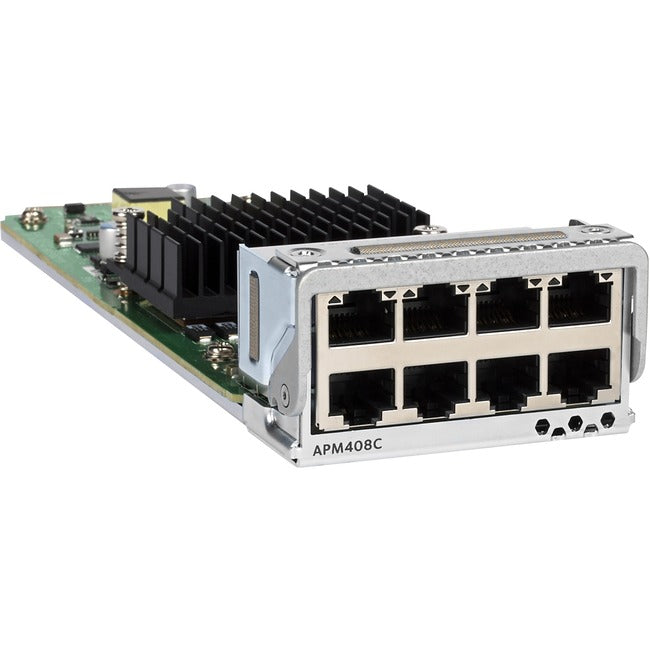 Netgear 8x100M/1G/2.5G/5G/10GBASE-T Port Card - APM408C-10000S