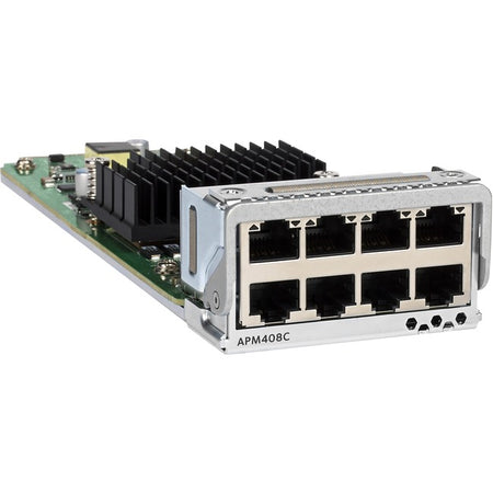 Netgear 8x100M/1G/2.5G/5G/10GBASE-T Port Card - APM408C-10000S