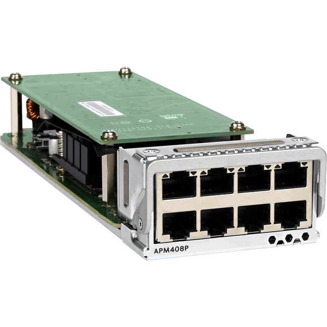 Netgear 8x100M/1G/2.5G/5G/10GBASE-T PoE+ Port Card - APM408P-10000S