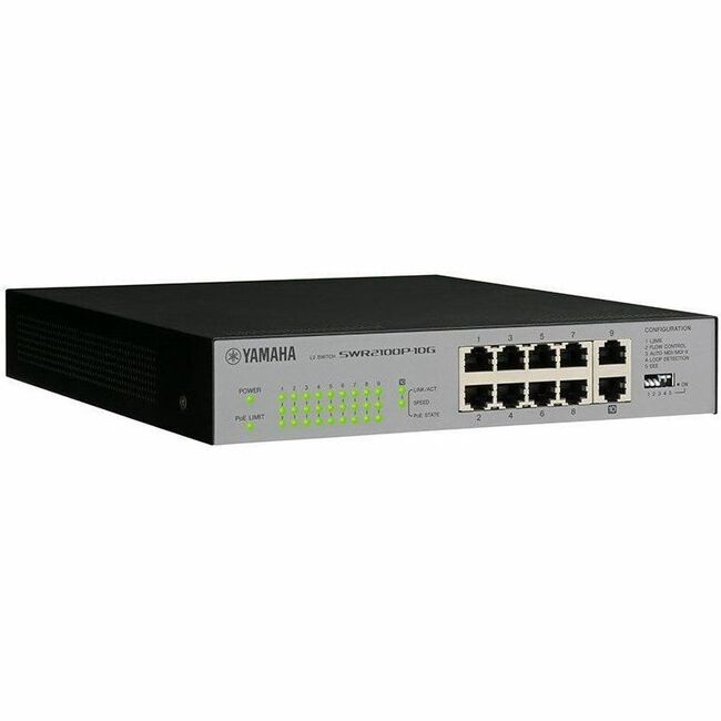 Yamaha SWR2100P-10G Ethernet Switch - SWR2100P-10G