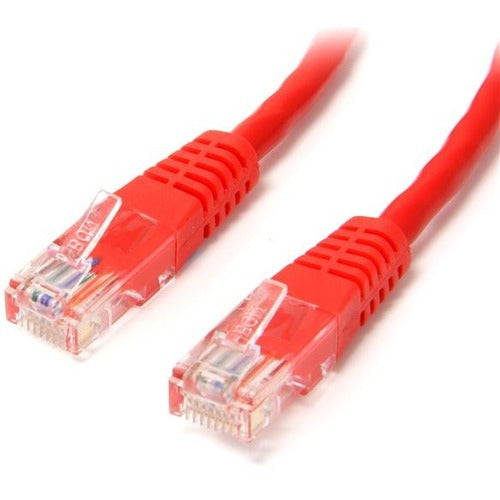 StarTech.com 6 ft Red Molded Cat5e UTP Patch Cable - M45PATCH6RD