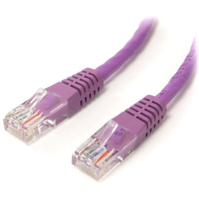 StarTech.com 6 ft Purple Molded Cat5e UTP Patch Cable - M45PATCH6PL