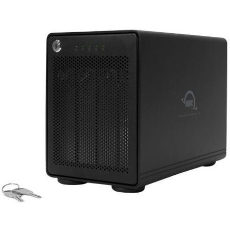 OWC ThunderBay 4 Drive Enclosure SATA/600 - Thunderbolt 3 Host Interface Desktop - OWCTB3SRKIT0GB