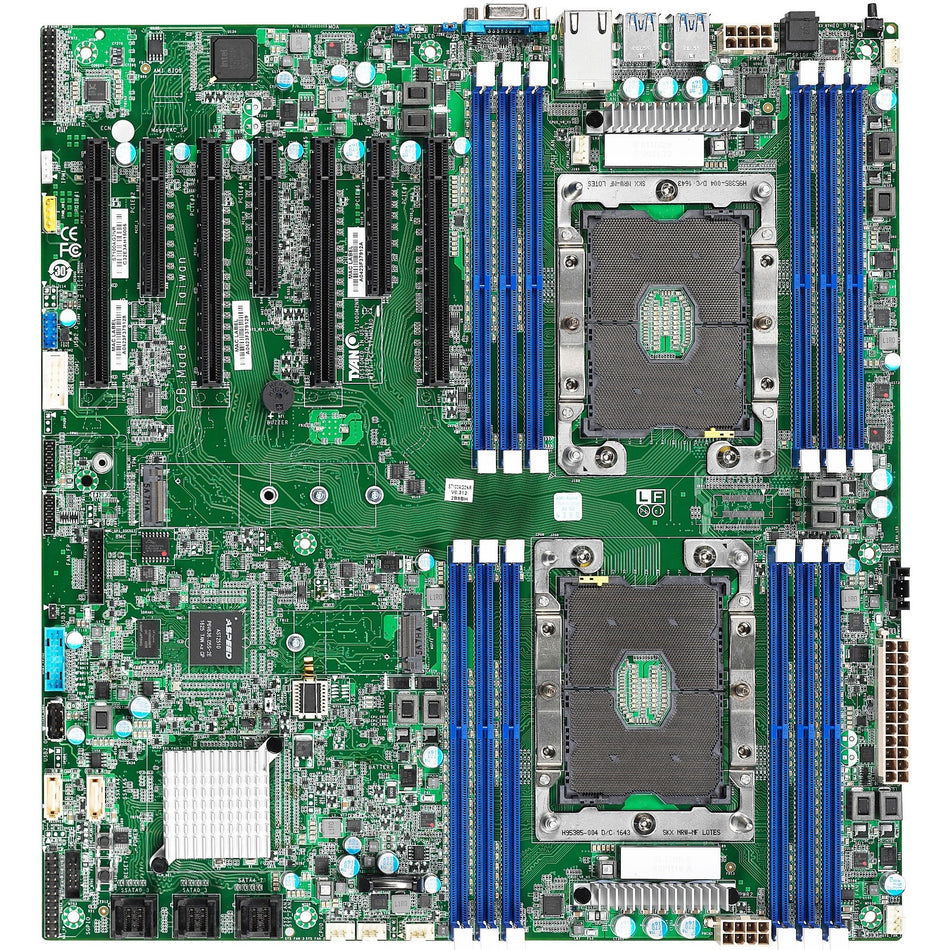 Tyan Tempest HX S7100 Server Motherboard - Intel C621 Chipset - Socket P LGA-3647 - SSI EEB - S7100GM2NR