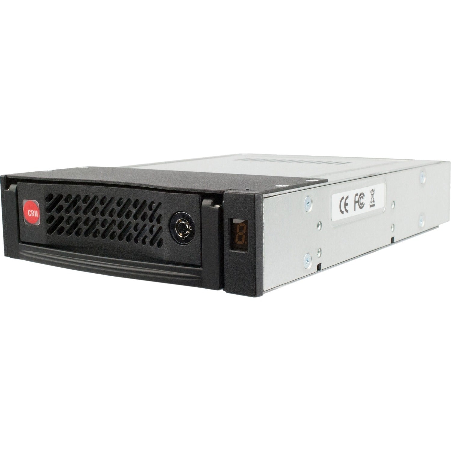 CRU Data Express DE110 Drive Bay Adapter for 5.25" Internal - Black - 6547-6400-0500