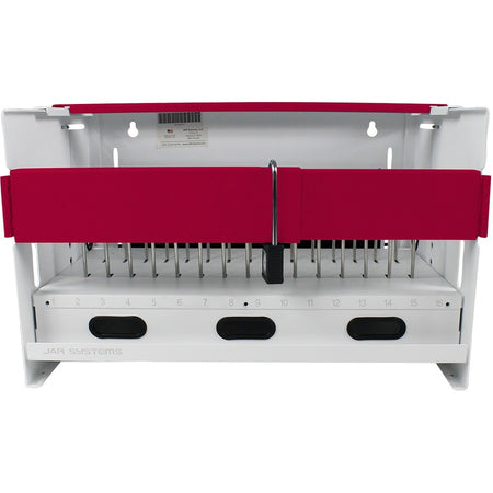 JAR Systems Essential 16 Charging Station - Red - CS-1610-RD