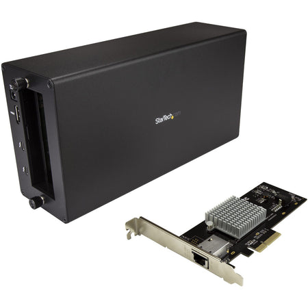 StarTech.com Thunderbolt 3 to 10GbE NIC - Thunderbolt 3 Expansion Chassis - Chassis + Card - BNDTB10GI