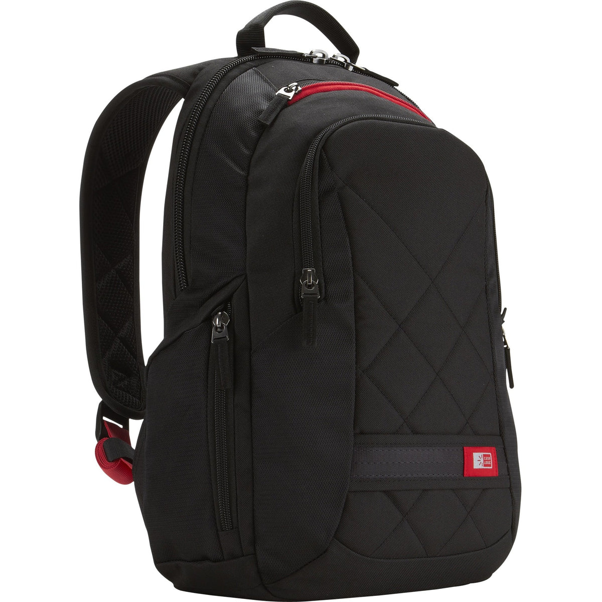 Case Logic DLBP-114 Carrying Case (Backpack) for 13" to 15" Apple Cell Phone, iPod, Accessories, Notebook, MacBook - Black - 3201265