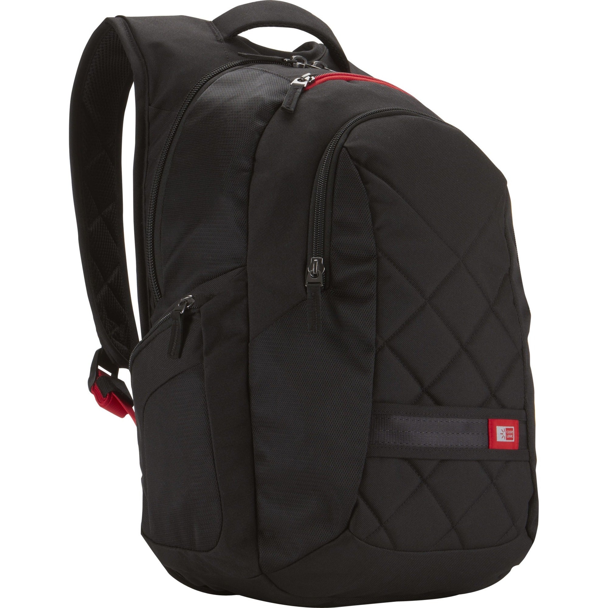 Case Logic DLBP-116 Carrying Case (Backpack) for 16" Apple Water Bottle, Notebook, Cell Phone, iPod, Accessories - Black - 3201268