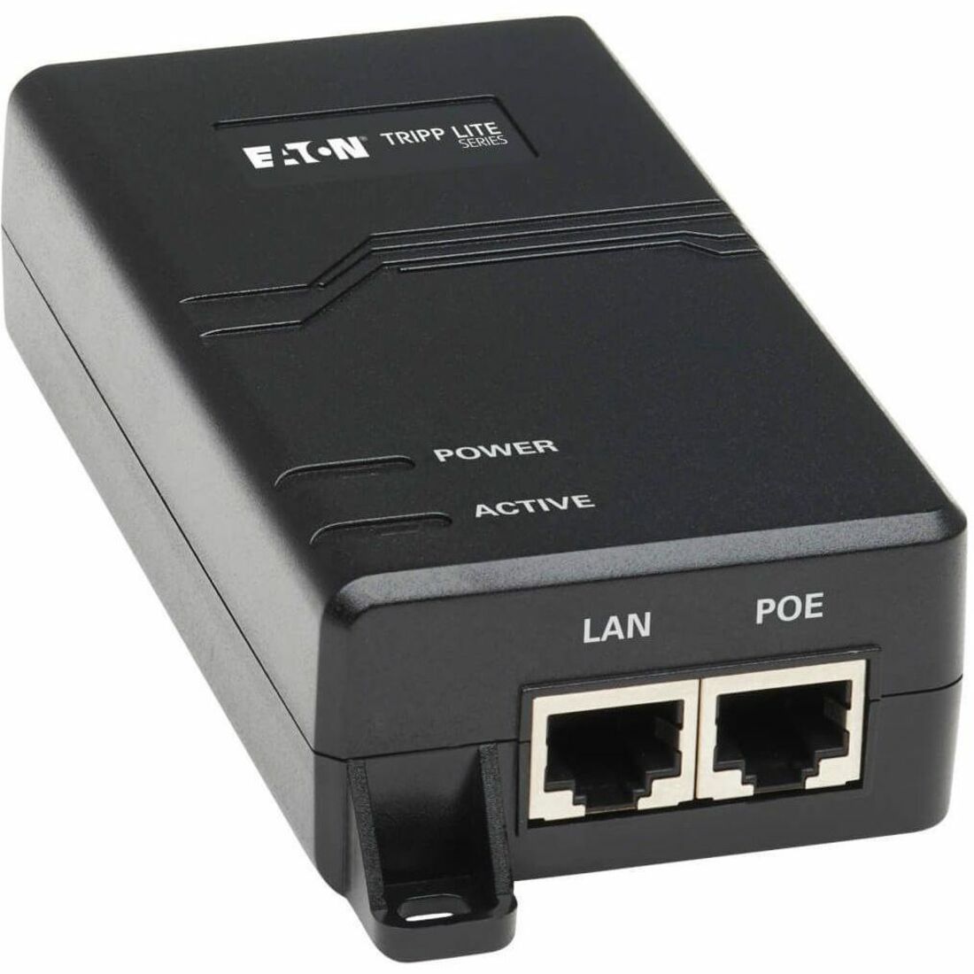Tripp Lite by Eaton Gigabit PoE+ Midspan Active Injector - IEEE 802.3at/802.3af 30W 1 Port - NPOE-30W-1G
