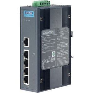 Advantech 5-port Switch with 4 port-PoE and 24/48 V DC Power Input - EKI-2525PA-AE