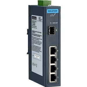 Advantech 4 GE + 1 SFP Ind. Unmanaged Switch - EKI-2725F-AE