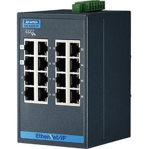 Advantech 16 Port Entry-Level Managed Switch Support EtherNet/IP W/wide Temp - EKI-5526I-EI-AE