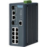 Advantech 8FE+2G Combo Managed Ethernet Switch - EKI-7710E-2C-AE