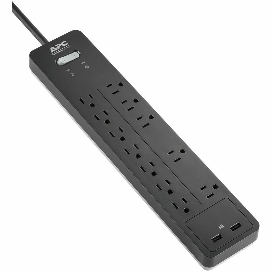 APC by Schneider Electric SurgeArrest Home/Office 12-Outlet Surge Suppressor/Protector - PH12U2