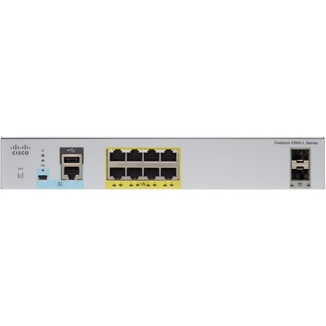 Cisco Catalyst 2960-L Ethernet Switch - WS-C2960L8PS-LL-RF