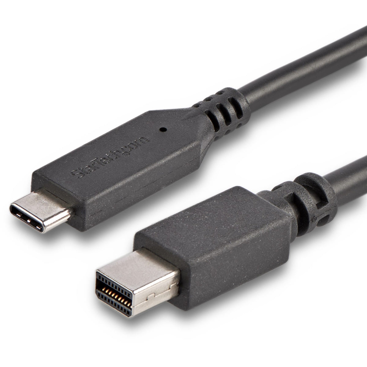 StarTech.com 6 ft. / 1.8 m USB-C to Mini DisplayPort Cable - 4K 60Hz - Black - USB 3.1 Type-C to Mini DP Adapter Cable - mDP Cable - CDP2MDPMM6B