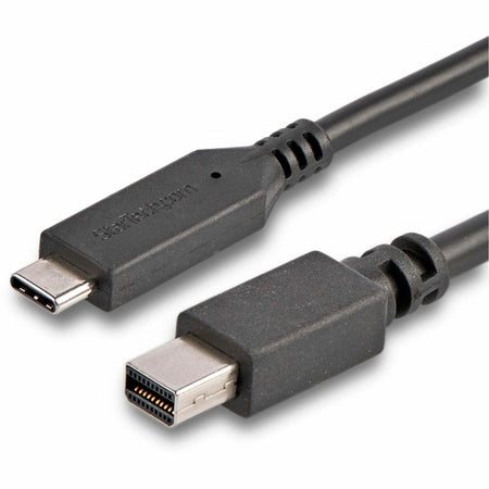StarTech.com 6 ft. / 1.8 m USB-C to Mini DisplayPort Cable - 4K 60Hz - Black - USB 3.1 Type-C to Mini DP Adapter Cable - mDP Cable - CDP2MDPMM6B