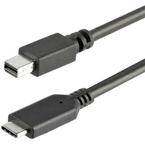 StarTech.com 1 m / 3.3 ft. USB-C to Mini DisplayPort Cable - 4K 60Hz - Black - USB 3.1 Type-C to Mini DP Adapter Cable - mDP Cable - CDP2MDPMM1MB