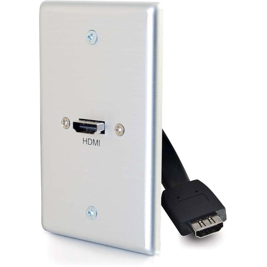 C2G HDMI Wall Plate - Single Gang - 39870