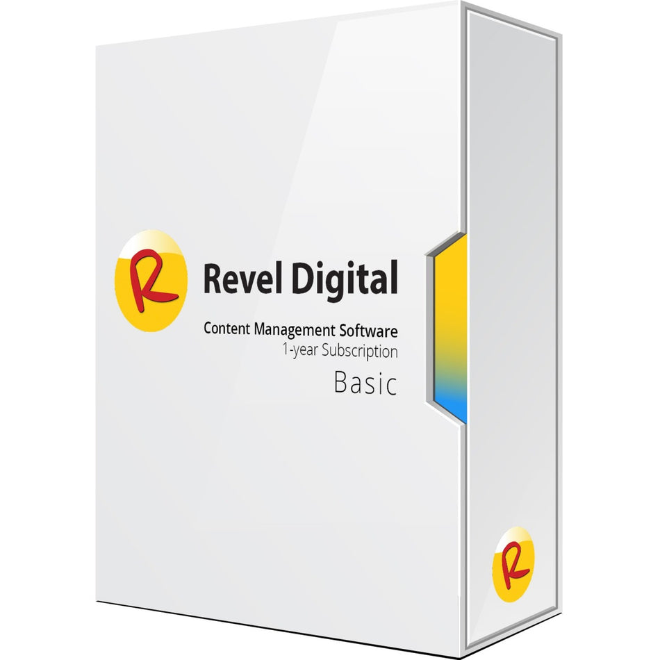 ViewSonic Revel Digital Basic Version - Subscription Plan License Key - 1 Device - 1 Year - SW-090